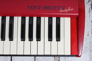 Nord Electro 2 73 Keyboard 73 Key Keyboard with Power Supply and Gig Bag