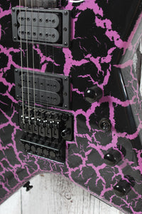 BC Rich Ironbird MK1 Legacy with Floyd Rose Electric Guitar Purple Crackle