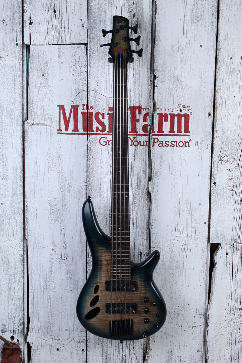 Ibanez SRD905 5 String Electric Bass Guitar Cosmic Blue Starburst Low Gloss Secondary image