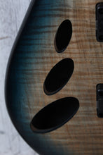 Load image into Gallery viewer, Ibanez SRD905 5 String Electric Bass Guitar Cosmic Blue Starburst Low Gloss