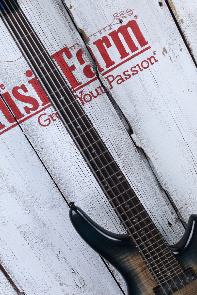 Ibanez SRD905 5 String Electric Bass Guitar Cosmic Blue Starburst Low Gloss