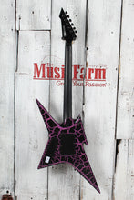 Load image into Gallery viewer, BC Rich Ironbird MK1 Legacy with Floyd Rose Electric Guitar Purple Crackle