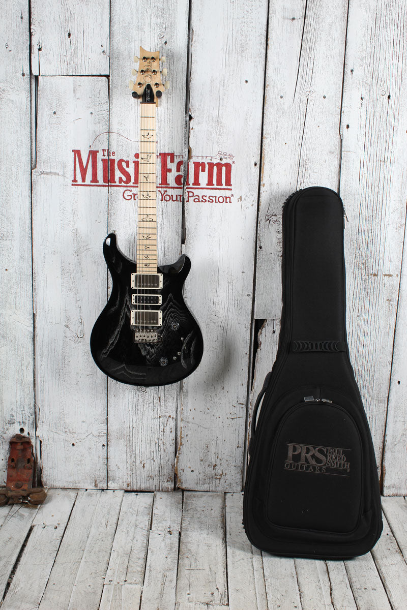 PRS S2 Swamp Ash Special Electric Guitar Black Doghair Smokeburst with Gig Bag Secondary image