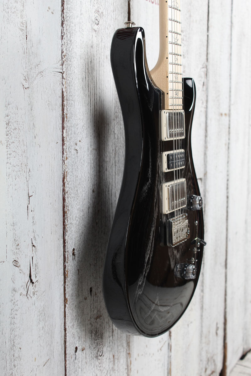 PRS S2 Swamp Ash Special Electric Guitar Black Doghair Smokeburst with Gig Bag