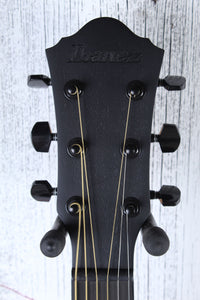 Ibanez AEWC621 Auditorium Body Acoustic Electric Guitar Spruce Top Black Out