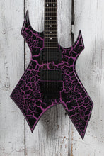 Load image into Gallery viewer, BC Rich Warlock Legacy with Floyd Rose Electric Guitar Purple Crackle
