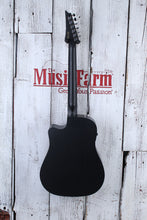 Load image into Gallery viewer, Ibanez Altstar ALT20 Acoustic Electric Guitar Weathered Black Open Pore Finish