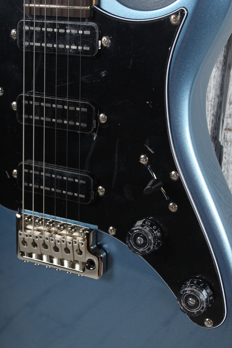 PRS SE NF 3 Solid Body Electric Guitar  Ice Blue Metallic Finish with Gig Bag
