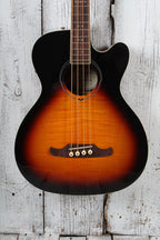Fender FA-450CE 4 String Jumbo Cutaway Acoustic Electric Bass Guitar Sunburst