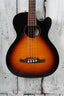 Fender FA-450CE 4 String Jumbo Cutaway Acoustic Electric Bass Guitar Sunburst