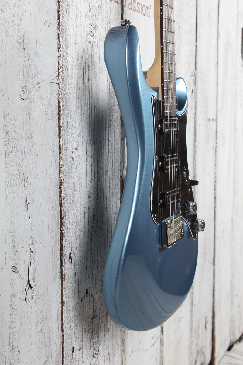 PRS SE NF 3 Solid Body Electric Guitar  Ice Blue Metallic Finish with Gig Bag