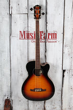 Fender FA-450CE 4 String Jumbo Cutaway Acoustic Electric Bass Guitar Sunburst