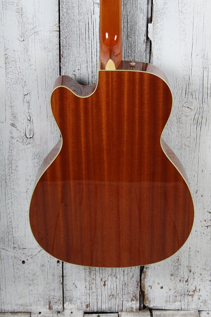 Fender FA-450CE 4 String Jumbo Cutaway Acoustic Electric Bass Guitar Sunburst