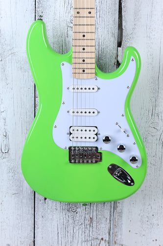 Kramer Original Collection Focus VT-211S HSS Electric Guitar Neon Green Finish