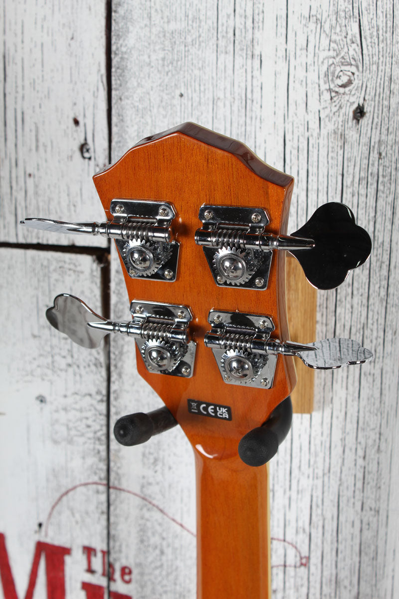 Fender FA-450CE 4 String Jumbo Cutaway Acoustic Electric Bass Guitar Sunburst