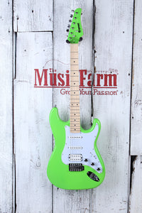 Kramer Original Collection Focus VT-211S HSS Electric Guitar Neon Green Finish