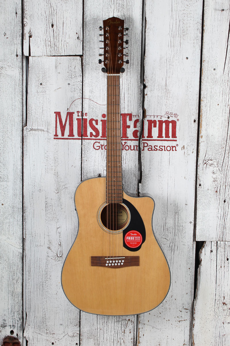 Fender CD-60SCE 12 String Dreadnought Acoustic Electric Guitar Solid Spruce Top Secondary image