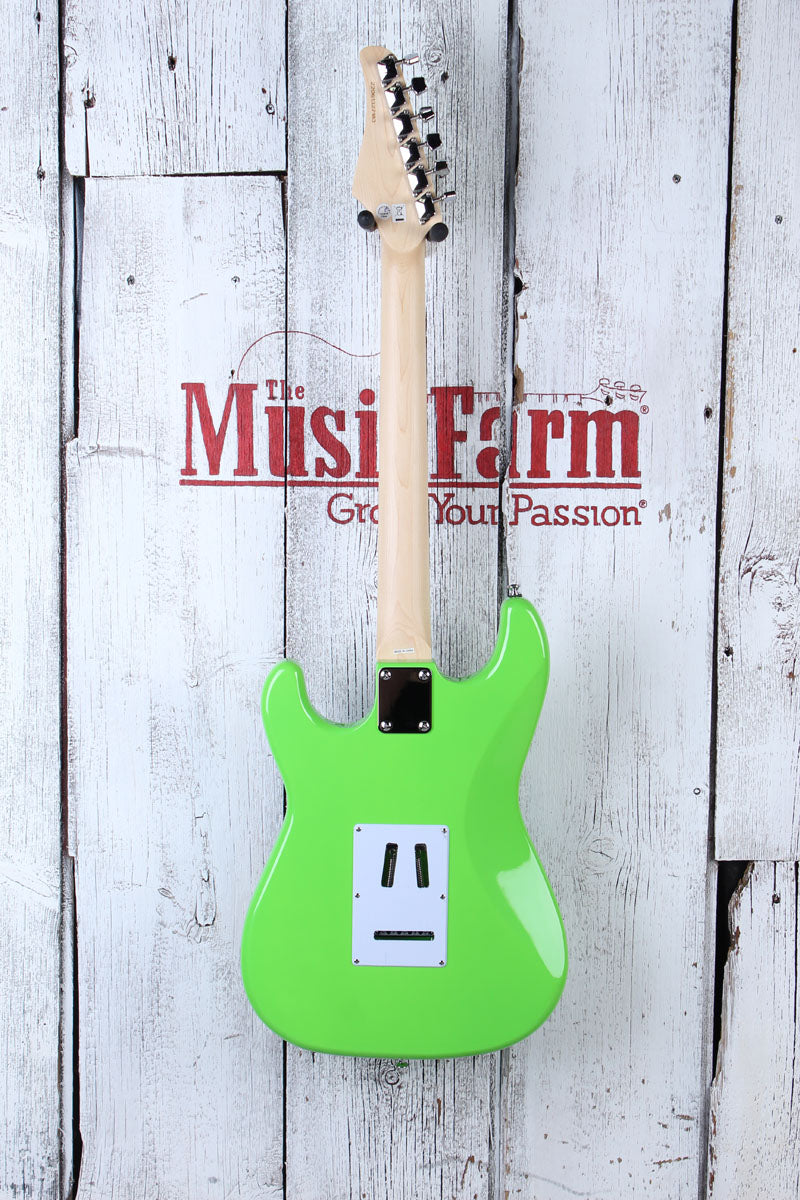 Kramer Original Collection Focus VT-211S HSS Electric Guitar Neon Green Finish