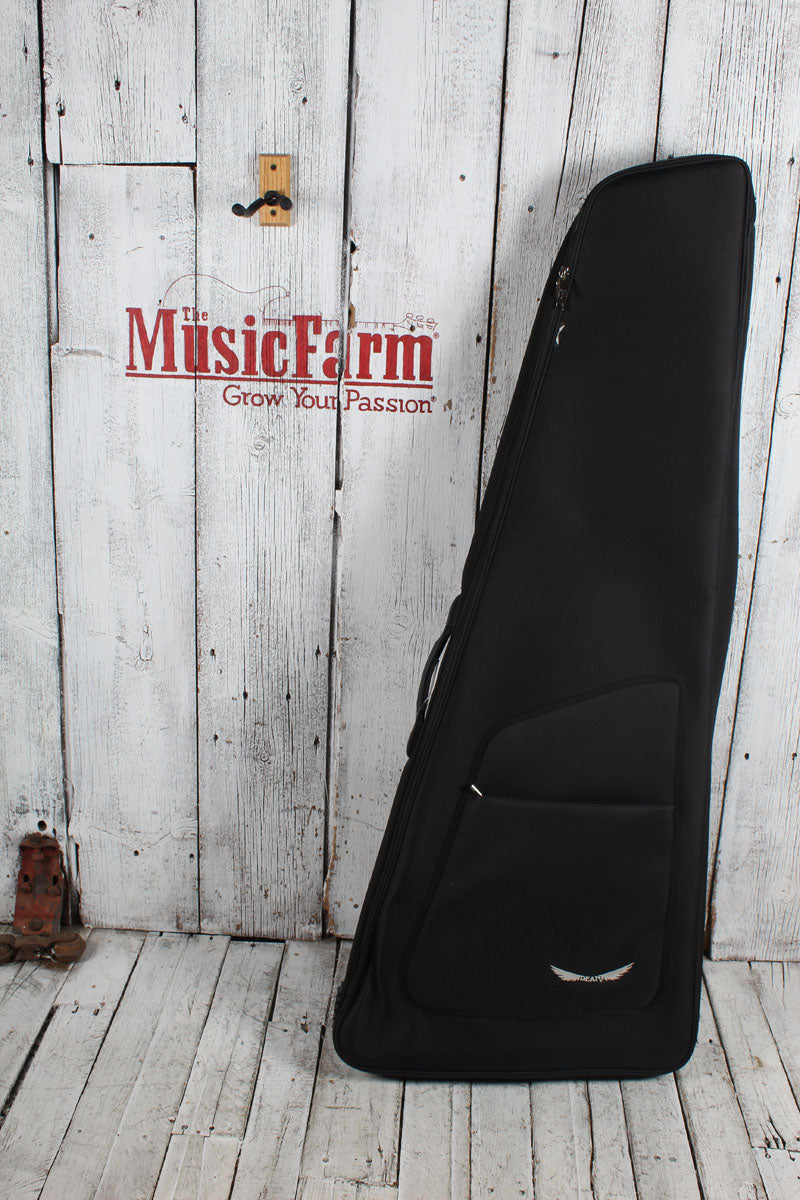 Dean DGB LG Deluxe Gig Bag Large Guitar Gig Bag Electric Guitar Gig Bag Black