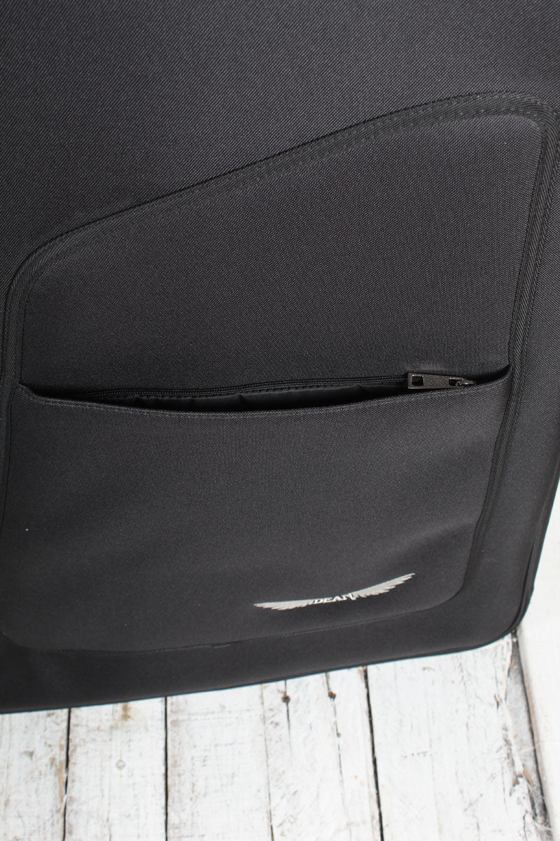 Dean DGB LG Deluxe Gig Bag Large Guitar Gig Bag Electric Guitar Gig Bag Black