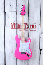 Load image into Gallery viewer, Kramer Original Collection Focus VT-211S HSS Electric Guitar Hot Pink Finish