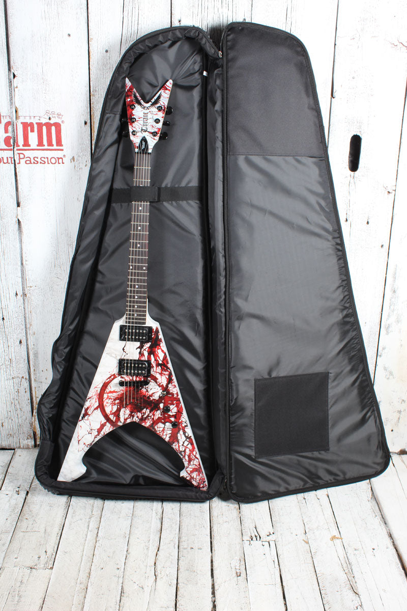 Dean DGB LG Deluxe Gig Bag Large Guitar Gig Bag Electric Guitar Gig Bag Black