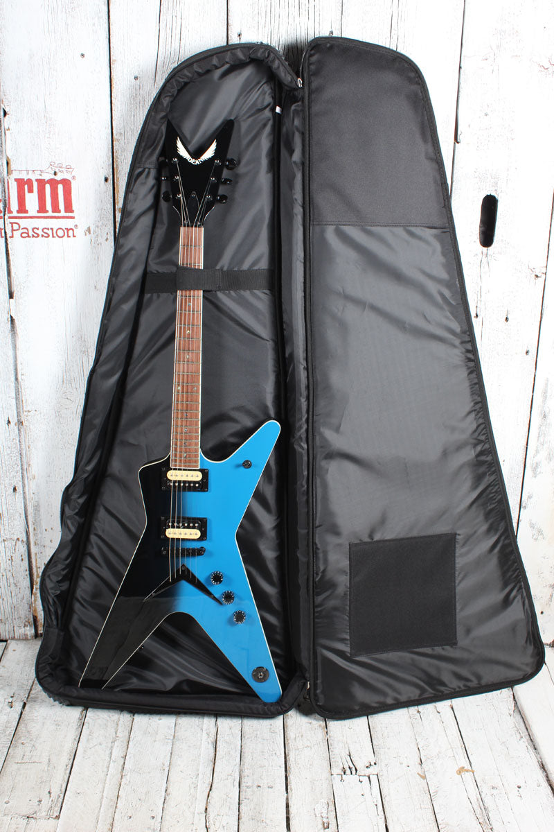 Dean DGB LG Deluxe Gig Bag Large Guitar Gig Bag Electric Guitar Gig Bag Black