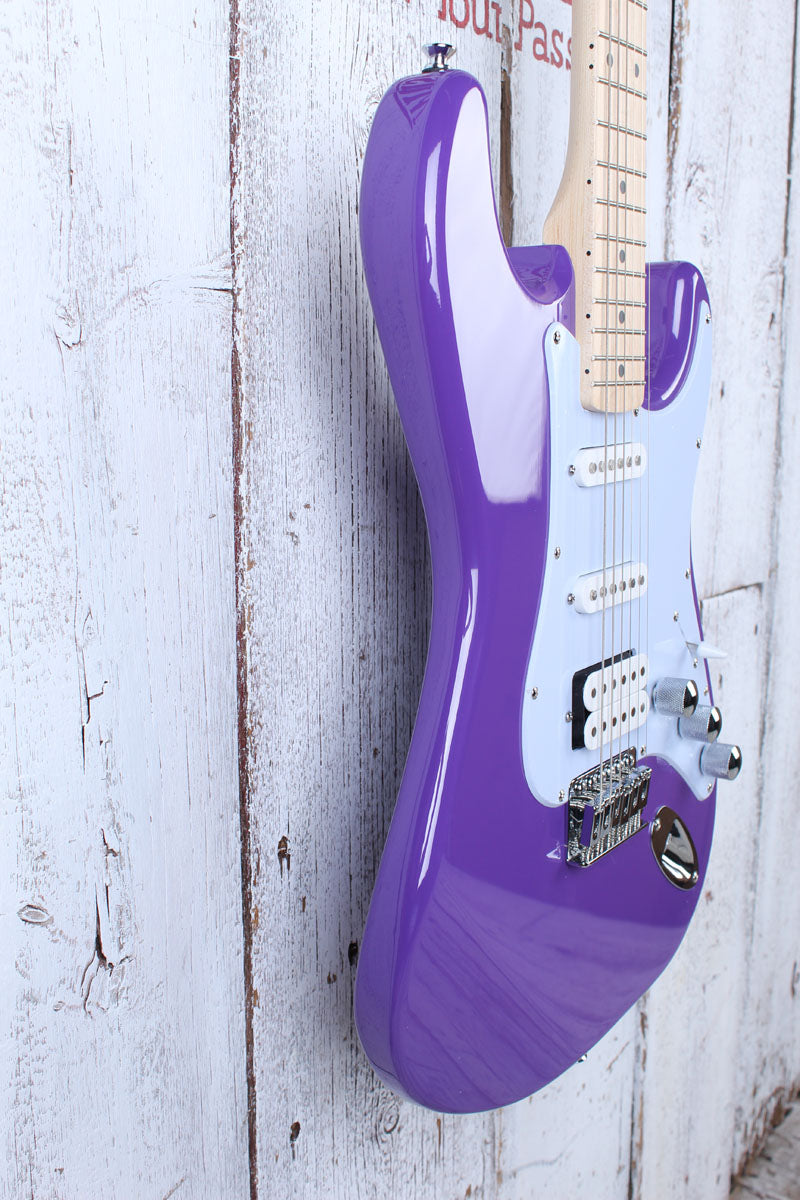 Kramer Original Collection Focus VT-211S HSS Electric Guitar Purple Finish