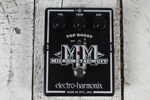 Load image into Gallery viewer, Electro-Harmonix Micro Metal Muff Pedal Electric Guitar Distortion Effects Pedal
