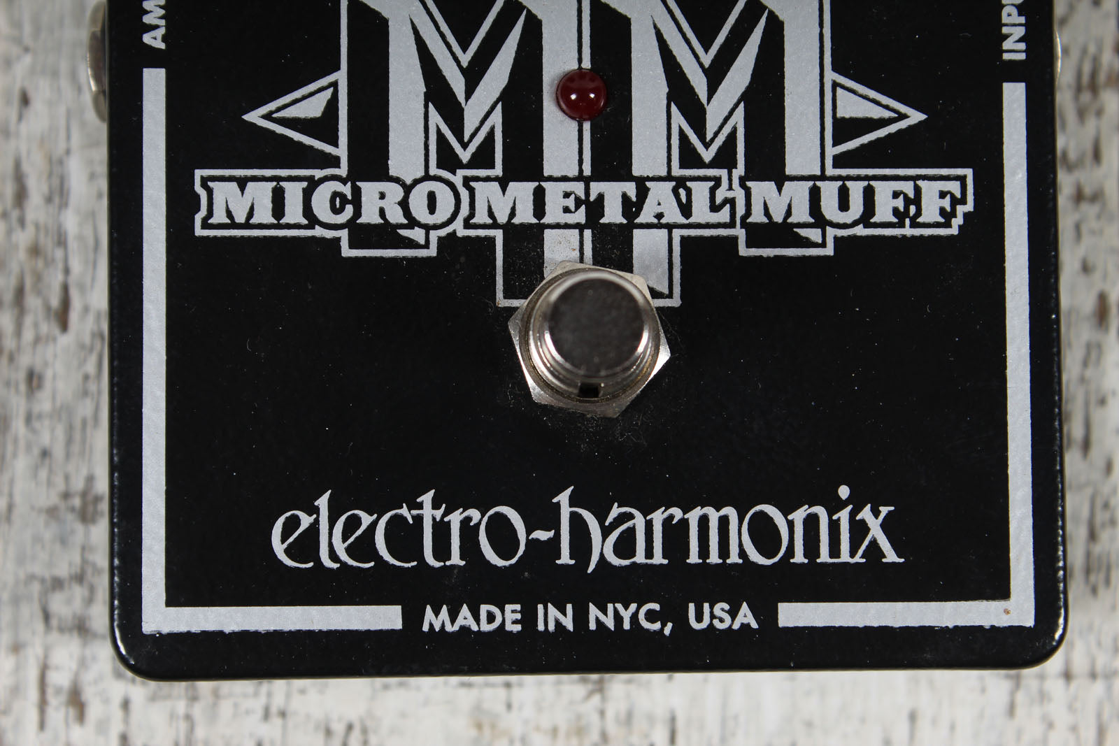 Electro-Harmonix Micro Metal Muff Pedal Electric Guitar Distortion Effects Pedal