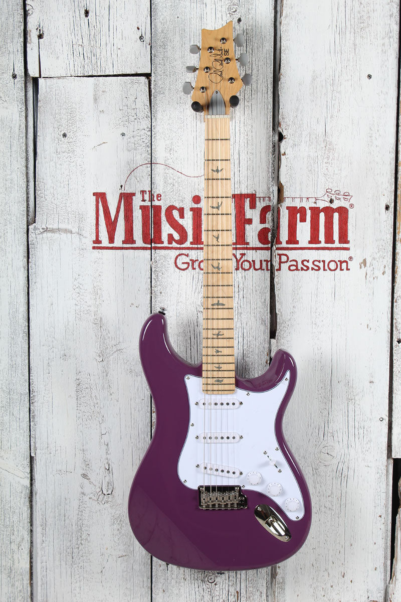 PRS SE Silver Sky John Mayer Signature Electric Guitar Summit Purple w Gig Bag
