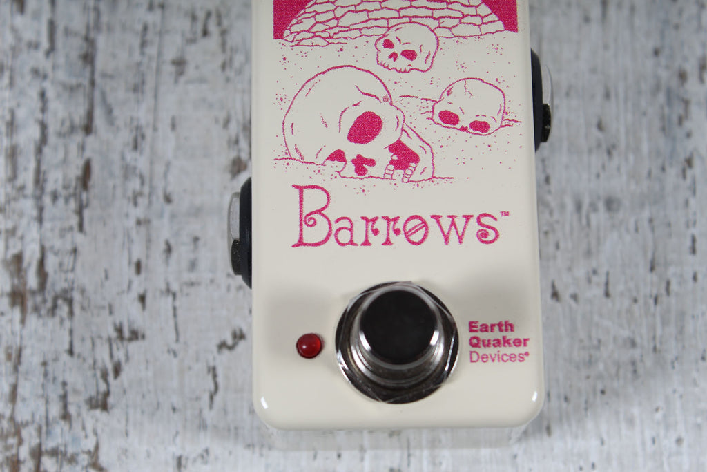 EarthQuaker Barrows  Fuzz Attacker Pedal Electric Guitar Fuzz Effects Pedal