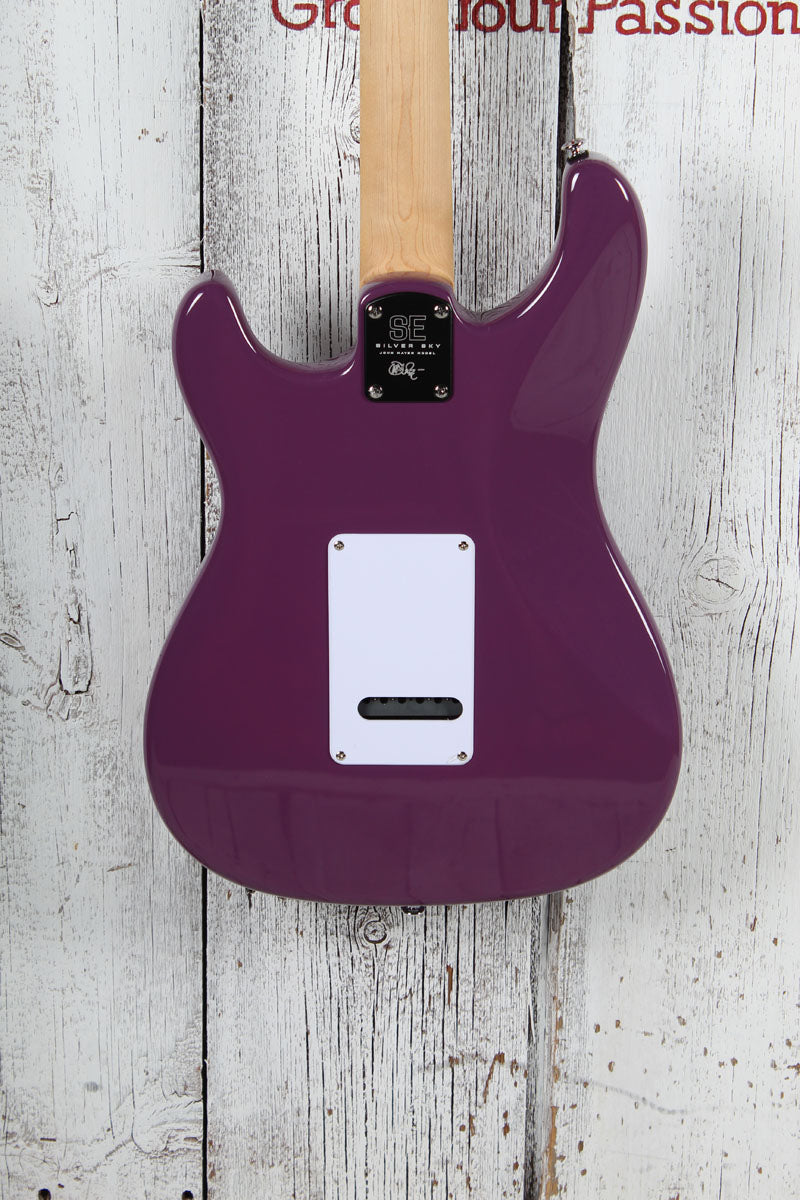 PRS SE Silver Sky John Mayer Signature Electric Guitar Summit Purple w Gig Bag