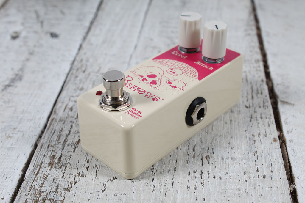 EarthQuaker Barrows  Fuzz Attacker Pedal Electric Guitar Fuzz Effects Pedal