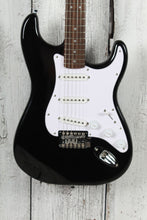 Load image into Gallery viewer, Squier Classic Series Stratocaster Electric Guitar Black Finish with Gig Bag
