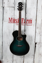 Load image into Gallery viewer, Yamaha APX600 Acoustic Electric Guitar Oriental Blue Burst with Gig Bag