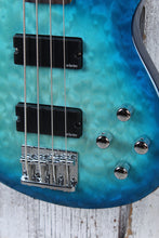 Load image into Gallery viewer, Schecter C-4 Plus 4 String Electric Bass Guitar Quilt Maple Top Ocean Blue Burst