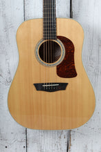 Load image into Gallery viewer, Washburn D100SWE Dreadnought Acoustic Electric Guitar with Hardshell Case