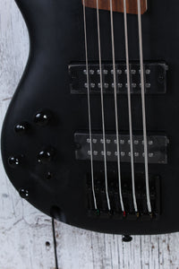 Ibanez SR305EBL Left Handed 5 String Electric Bass Guitar Weathered Black