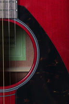 Yamaha FSX800C Concert Cutaway Acoustic Electric Guitar Solid Spruce Ruby Red