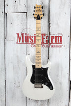 PRS SE NF 3 Solid Body Electric Guitar Pearl White Finish with Gig Bag