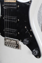 PRS SE NF 3 Solid Body Electric Guitar Pearl White Finish with Gig Bag