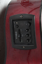 Yamaha FSX800C Concert Cutaway Acoustic Electric Guitar Solid Spruce Ruby Red