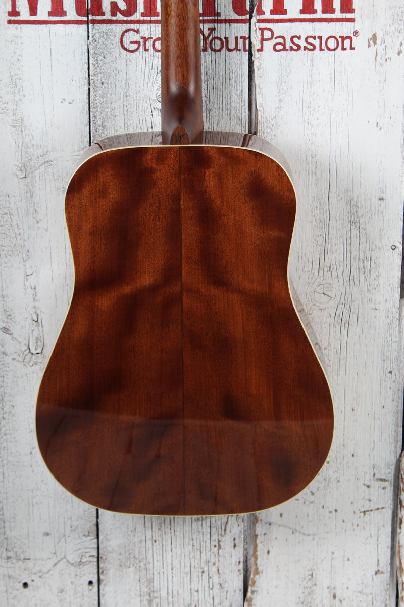 Washburn D100SWE Dreadnought Acoustic Electric Guitar with Hardshell Case