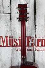 Load image into Gallery viewer, Yamaha FSX800C Concert Cutaway Acoustic Electric Guitar Solid Spruce Ruby Red