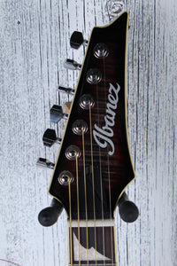 Ibanez Altstar ALT30FM Acoustic Electric Guitar Flame Maple Top Red Doom Burst