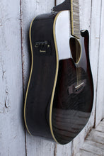 Load image into Gallery viewer, Ibanez Altstar ALT30FM Acoustic Electric Guitar Flame Maple Top Red Doom Burst