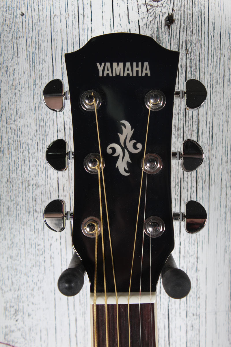 Yamaha Thinline Cutaway Acoustic Electric Guitar Vintage White Finish APX600 VW