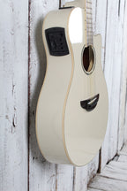 Yamaha Thinline Cutaway Acoustic Electric Guitar Vintage White Finish APX600 VW