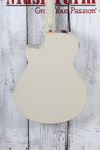 Yamaha Thinline Cutaway Acoustic Electric Guitar Vintage White Finish APX600 VW